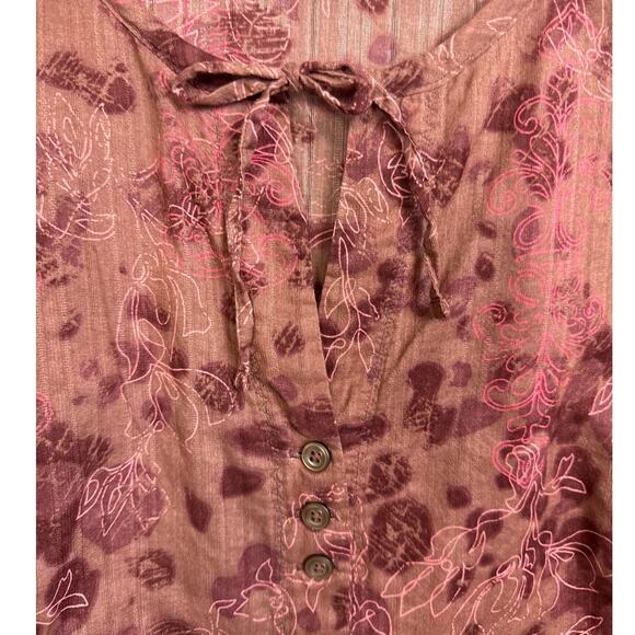 Mountain Hardwear Women's Outdoor Shirt Pullover Lightweight Gorpcore Size 12 - Picture 3 of 9